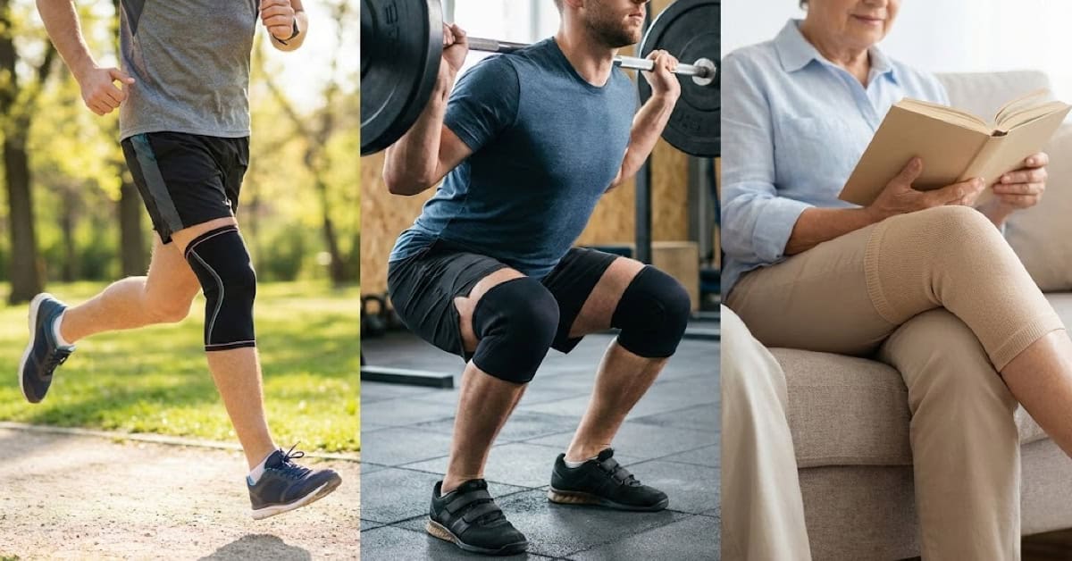 best knee compression sleeves featured image