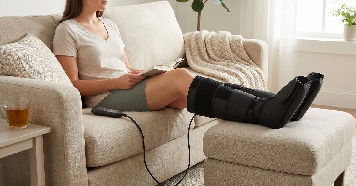 best air compression leg massager featured image