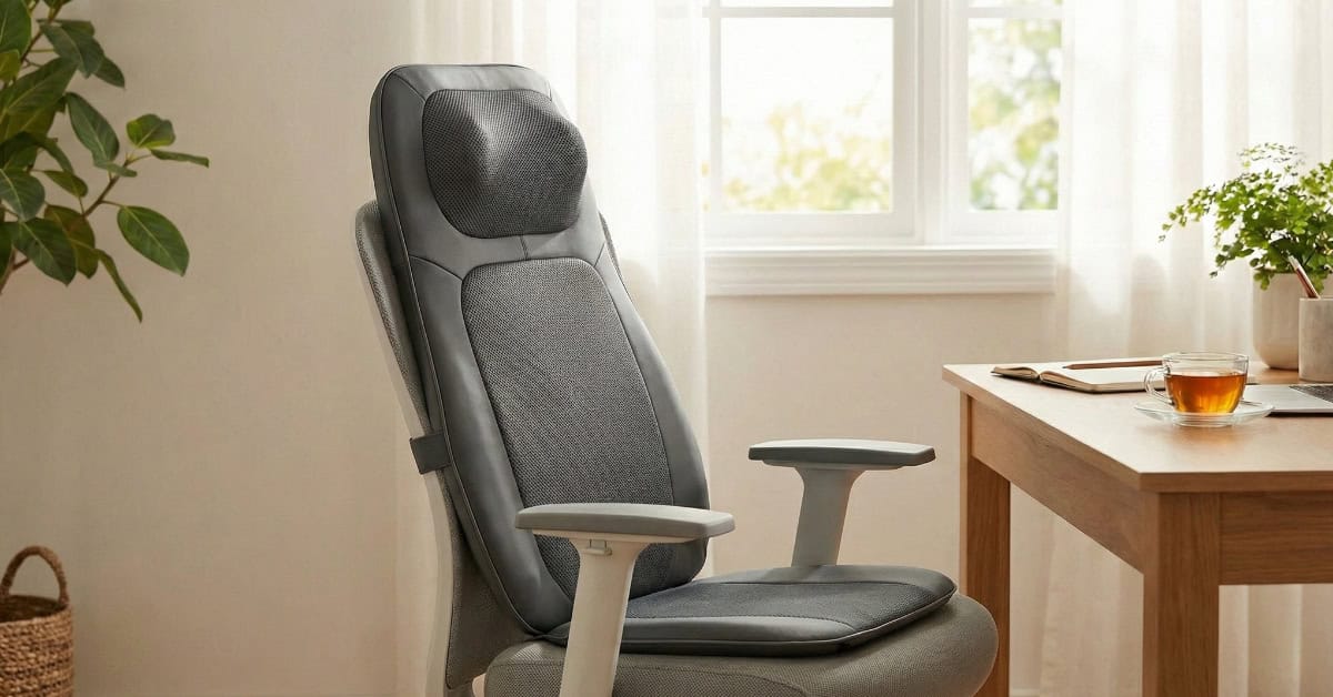 massage chair pad benefits featured image