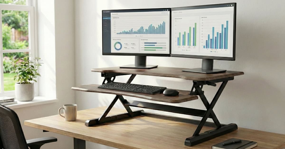 best standing desk converters featured image 1