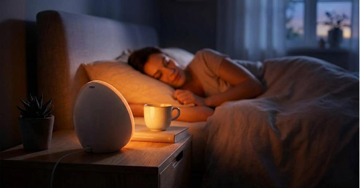 best wakeup alarm sunrise clock featured image