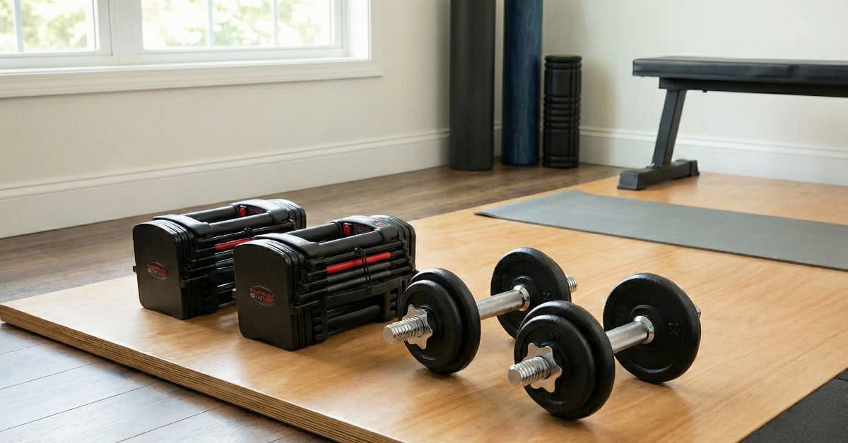 best adjustable dumbbells featured image