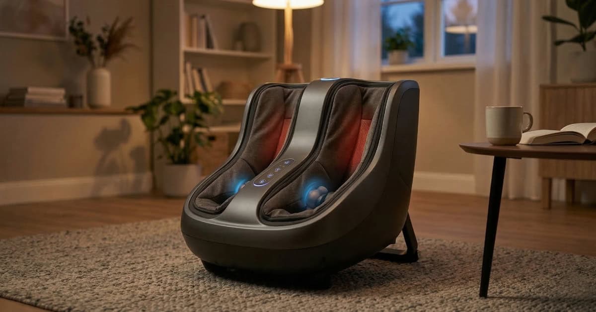 foot and calf massager benefits featured image